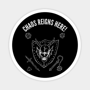 Death's Presence Exists! Dungeon Masters Design Magnet